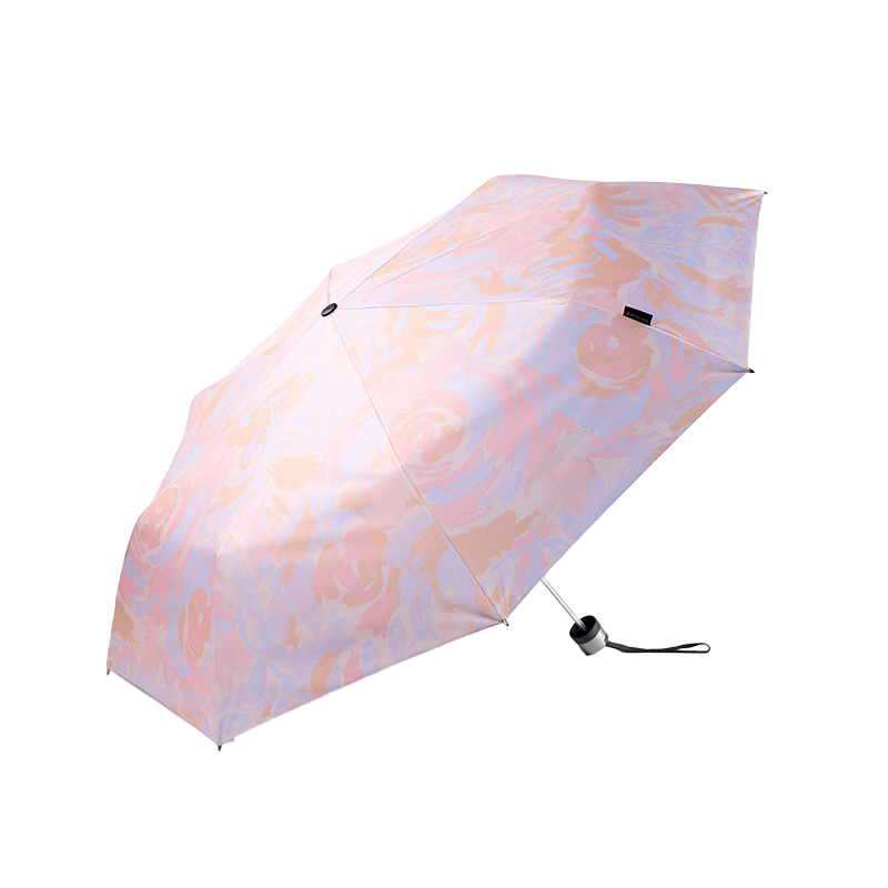 knirps進(jìn)口德國(guó)遮陽(yáng)傘防曬防紫外線太陽(yáng)傘三折女士禮物UPF50+晨霞影