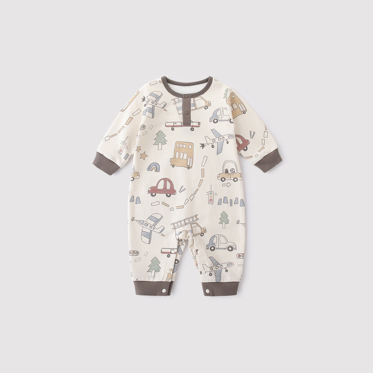 巴厘小豬寶寶春裝男寶洋氣炸街衛(wèi)衣哈衣幼兒春秋衣服嬰兒連體衣春季外出服 出行游記 90cm