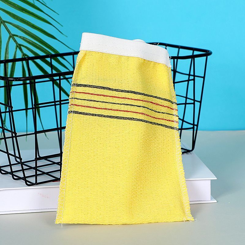 单层粗砂一次性搓澡巾强力去污男女薄款洗澡巾浴池澡堂洗浴 10条 搓澡