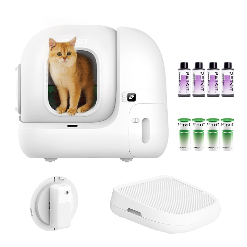 小佩智能自動(dòng)貓砂盆貓廁所MAX2電動(dòng)鏟屎機(jī)大號(hào)一鍵換砂(支持鴻蒙智聯(lián)) MAX 2-福利套裝