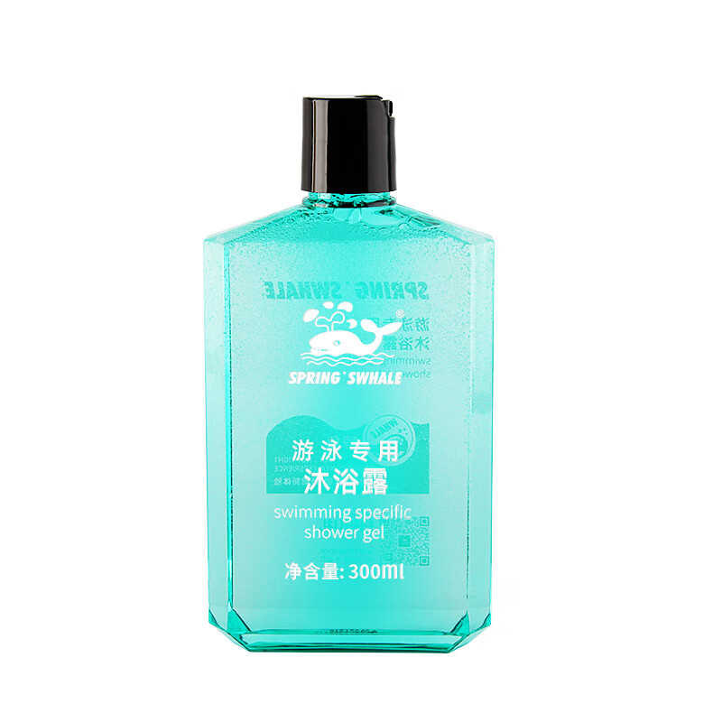 鲸鱼鲸鱼游泳专用去氯抗氯洗发水沐浴露持久留香温和深层清洁 去氯洗发水*1瓶+沐浴露 300ml*1瓶