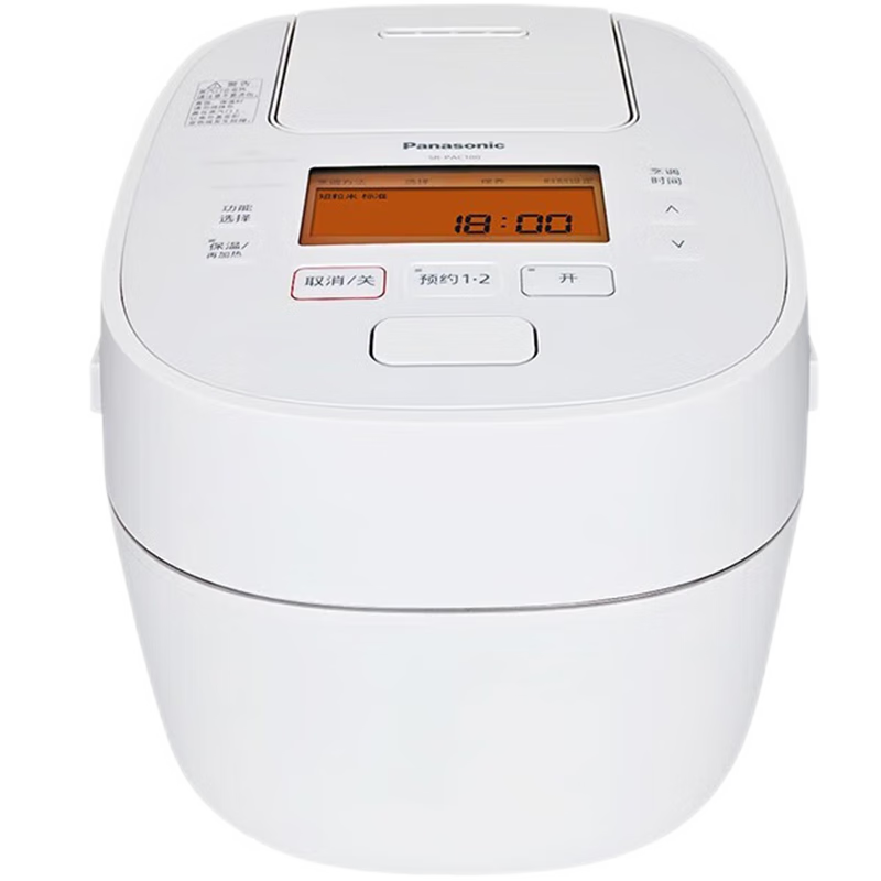 Panasonic/���� 3.1L�緹�� ���ڿɱ�ѹ���� 5��IH������� SR-PAC100WSA ��ɫ