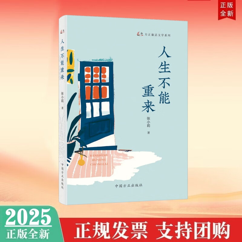 现货2025年新版 人生不能重来 中国方正出版社 评反腐官场小说