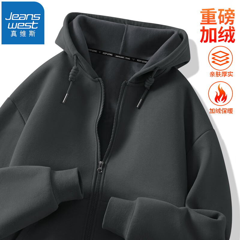 ��ά˹��Jeanswest�����޿���������2025�ﶬ������ʱ�п������±�ů�ٴ����ñ���� ���ɫ L 67.1Ԫ