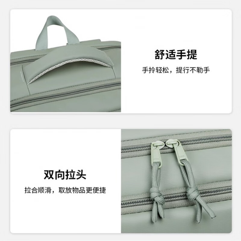 德彪西适用于华为MateBook14s 16S电脑包16寸笔记本D16 D15/Xpro双肩包 全新款香芋色+白华为 16英寸 可放41厘米键盘