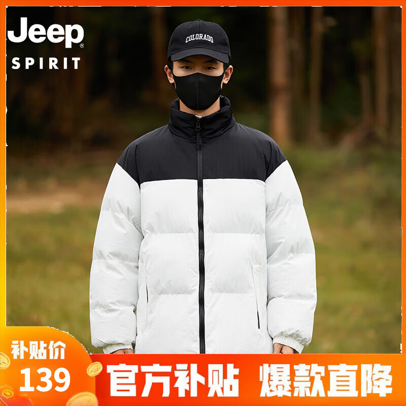 ���ڲ�����JEEP SPIRIT���� �޷���ʿ�������Ᵽů�������¼�Լ�������ް������ ��ɫ-��Ůͬ�� XL