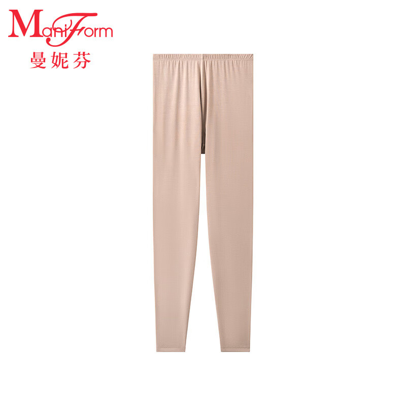 曼妮芬【轻暖】莫代尔桑蚕丝女士秋衣秋裤套装舒适抗菌暖衣暖裤 灰色 L 京东折扣/优惠券