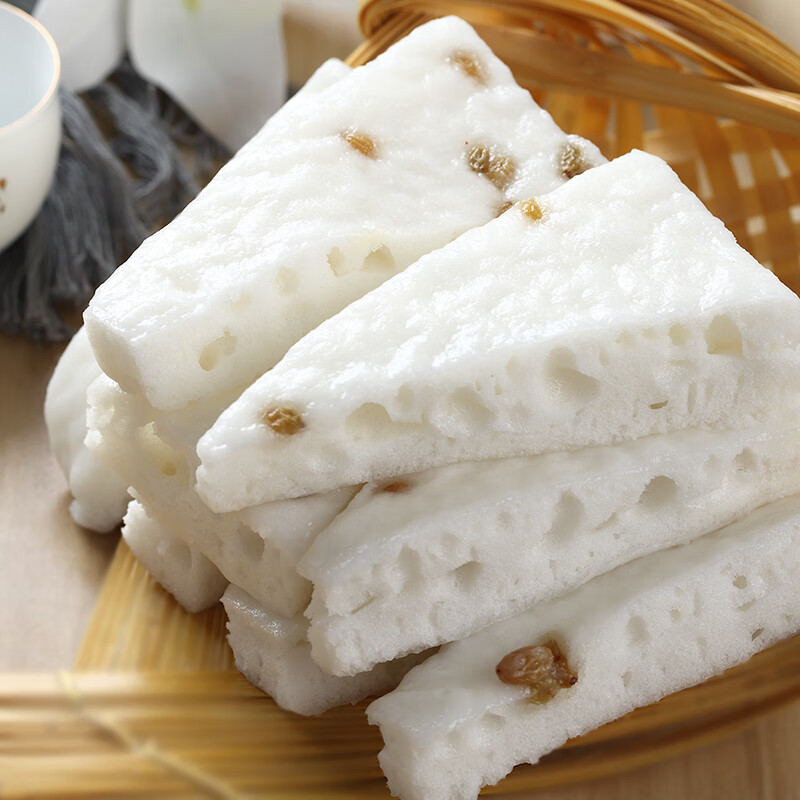 笙(gearss)宁波特产酒酿水塔糕传统早餐糕点米馒头现做大米发糕香米糕