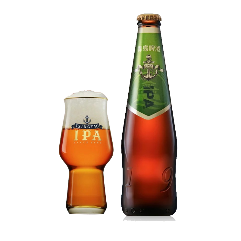 TSINGTAO 青岛啤酒 IPA 印度淡色艾尔啤酒 330ml*12瓶