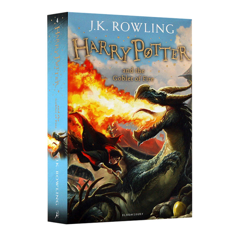 现货 英文原版 Harry Potter and the Goblet of Fire 哈利波特与火焰杯4 青春文学科幻小说课外读物正版 J. K. Rowling罗琳