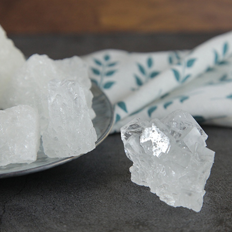 虎钢馋多晶老冰糖500g云南甘蔗白冰糖小粒冰糖手工老土冰糖散装食糖