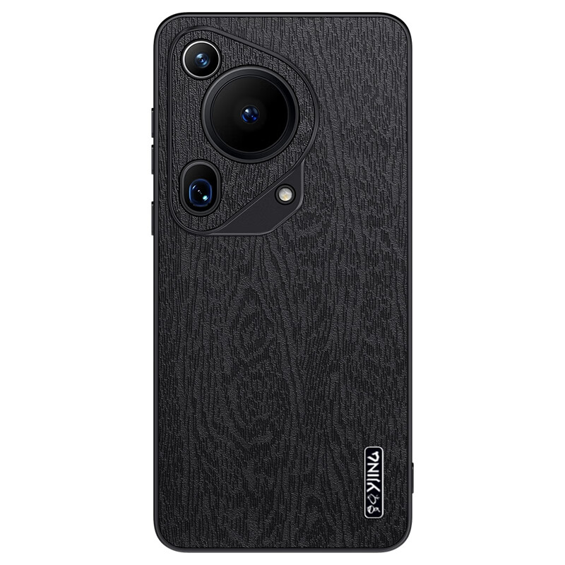 易京(YJING)适用 华为Pura70Ultra手机壳防摔保护套HUAWEI p70ultra手机套镜头全包高端轻奢素皮壳超薄时尚款 【按树灰】配高清全屏曲屏软膜