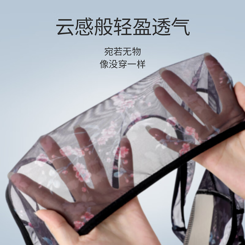 六月玫瑰2件装轻薄蕾丝妈妈内衣中老年妇女大码文胸无钢圈美背内衣 混色 黑+白 XL (115-130斤)