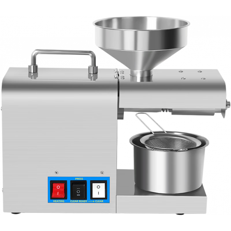 喆湘【德國精工品質(zhì)】高端家用榨油機(jī)小型不銹鋼機(jī)冷熱榨芝麻花生大豆菜籽全自動加工榨油機(jī) RG-311【高端家用榨油機(jī)】