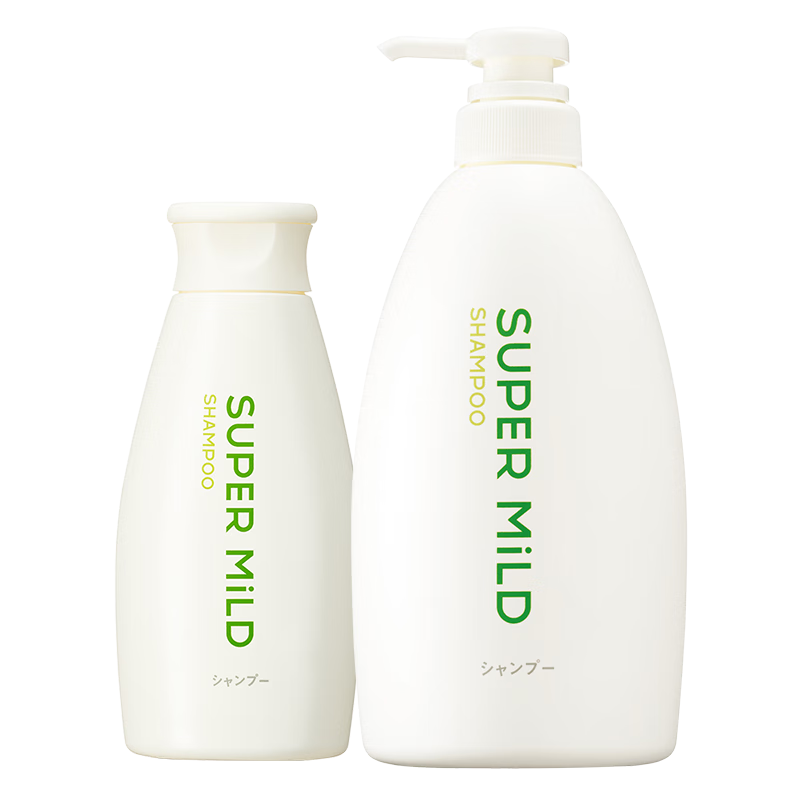 惠潤(rùn)（SUPER MiLD）肌底洗發(fā)水綠野芳香580ml+220ml男女通用進(jìn)口洗發(fā)露京東自營(yíng)