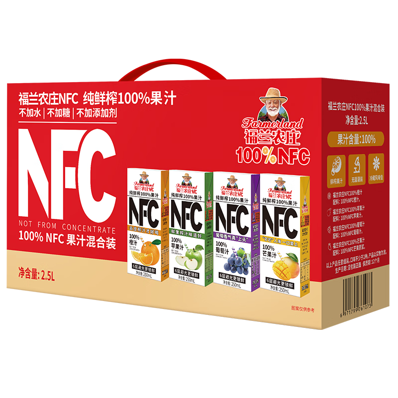 ڲũׯ100%NFC֭ƻ֭֭â֭եϹ֭250ml*10 27Ԫ