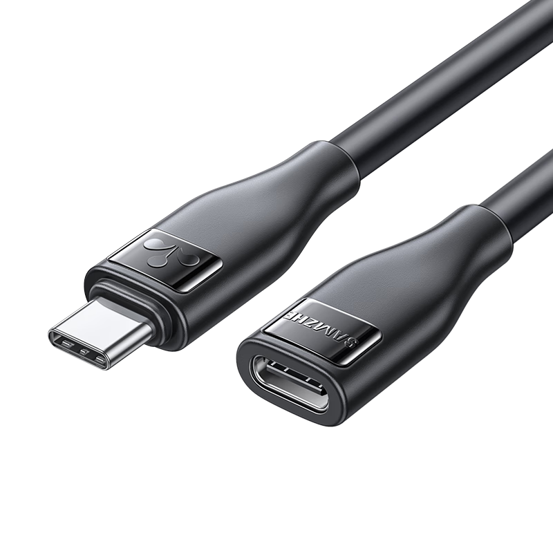 山澤Type-c延長線公對母USB-C3.2gen2全功能type-c擴展線4K投屏轉(zhuǎn)接線手機筆記本PD100W充電數(shù)據(jù)線1米