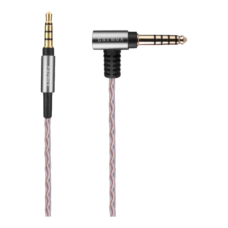 Earmax4.4平衡线 适用于铁三角 SR30BT 升级线 AR5BT AR3BT SR50BT WS660BT 1000XM3 单晶铜 耳机线 金宝MDR/3.5mm立体声