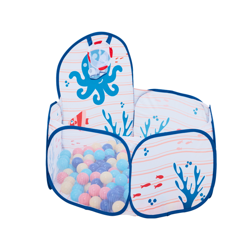 Hape(德國)兒童海洋球池玩具200顆圍欄可收納嬰幼兒生日禮物E8973
