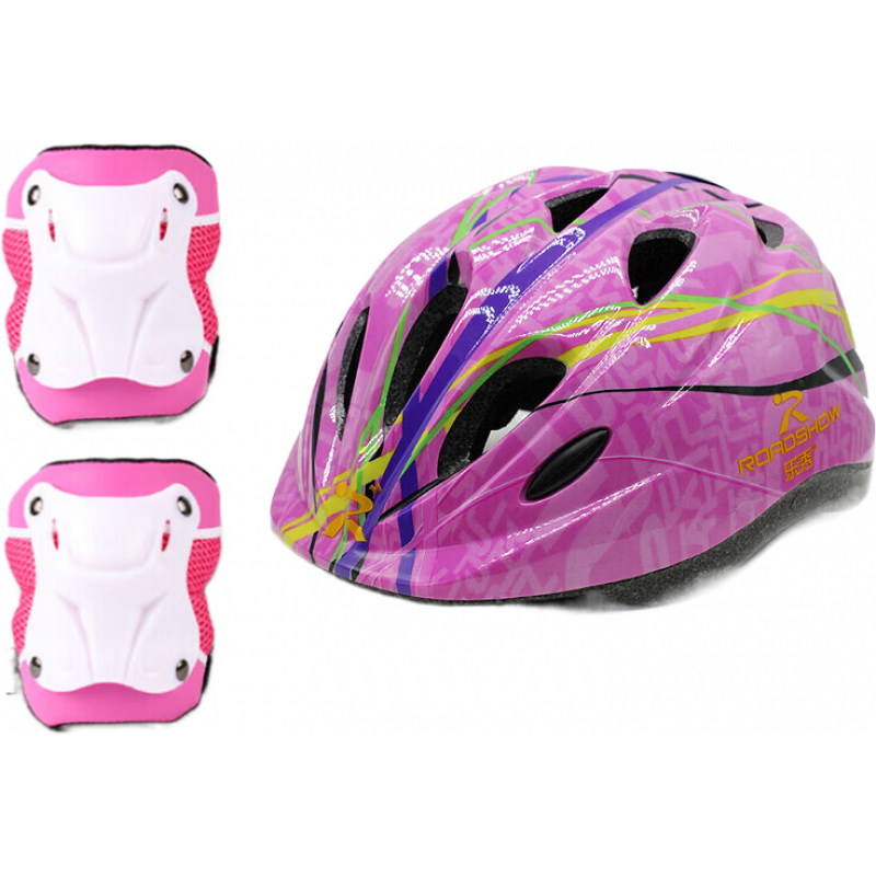 �����ͯ����ͷ������Ь�ֻ����߼Ӻ�����˶���ϥ���⻤����װ �ۻ���+ͷ�� M(�ʺ�6-12��)