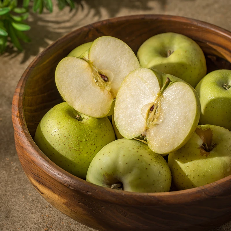 【顺丰包邮】新疆阿克苏青森苹果冰糖心苹果新鲜水果礼盒整箱批发 王林苹果5斤大果（150-200g）