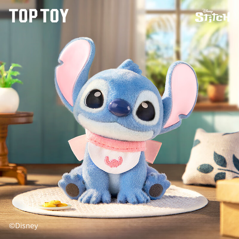 TOP TOY"Hello，史迪奇"系列手办史迪仔盲盒植绒女生儿童生日礼物 单盒（款式随机）