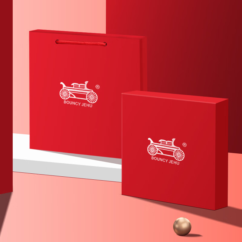 BOUNCY JEHU皮带男老爷车自动扣头层牛皮裤带真皮腰带送男友老公爸爸生日礼物 镜面款【红色尊贵礼盒套装】 130cm （体重180-220斤）选择