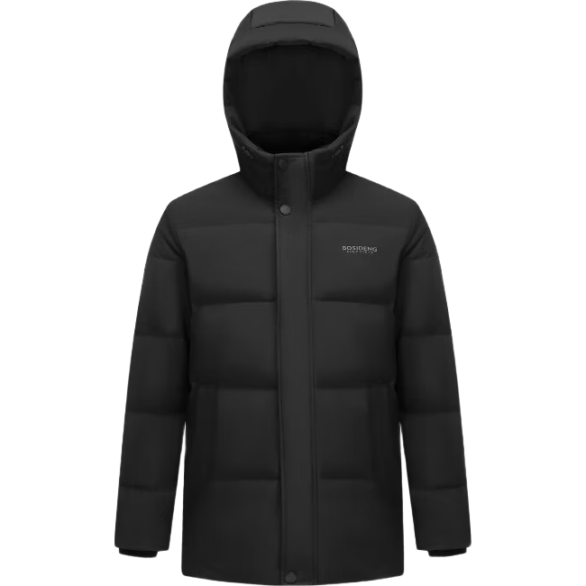 波司登冬季羽绒服男短款连帽加厚新国标90绒百搭外套