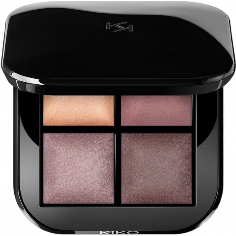 KIKO現貨意大利KIKO四色4色眼影盤(pán)Color fever101 Bright Quartet提亮 6色眼影盤(pán)01 紅棕暖調 【現貨】