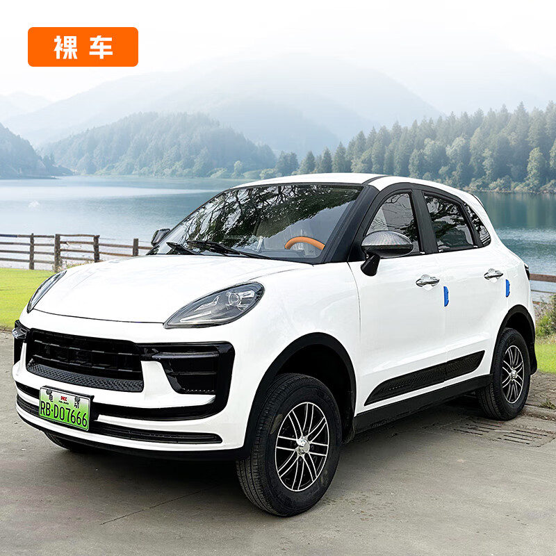 凱巴赫老頭樂電動四輪車家用小型女士冷暖空調(diào)款油電兩用四輪代步電瓶車 裸車款