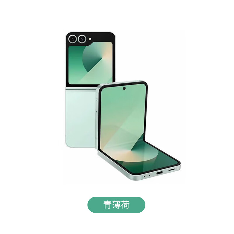 SAMSUNG 三星 Galaxy Z Flip6 5G折叠手机 12GB+256GB 青薄荷