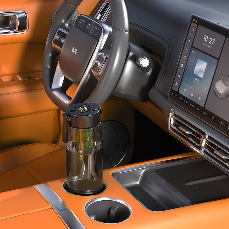 JPHZNB德国进口品质SIELOO五代磁弹杯磁吸杯茶水分离泡茶杯塑料大容量 [星空黑]无 1000ml