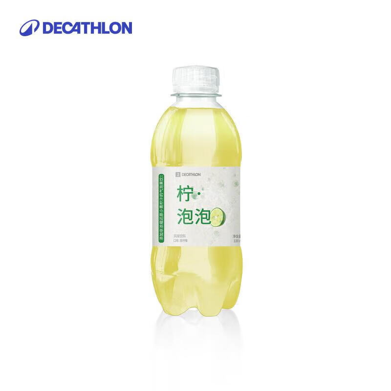 迪卡侬（DECATHLON）NFC小青柠气泡水无糖0卡0脂0糖非浓缩还原EYD1 青柠 330mL*1瓶 1瓶