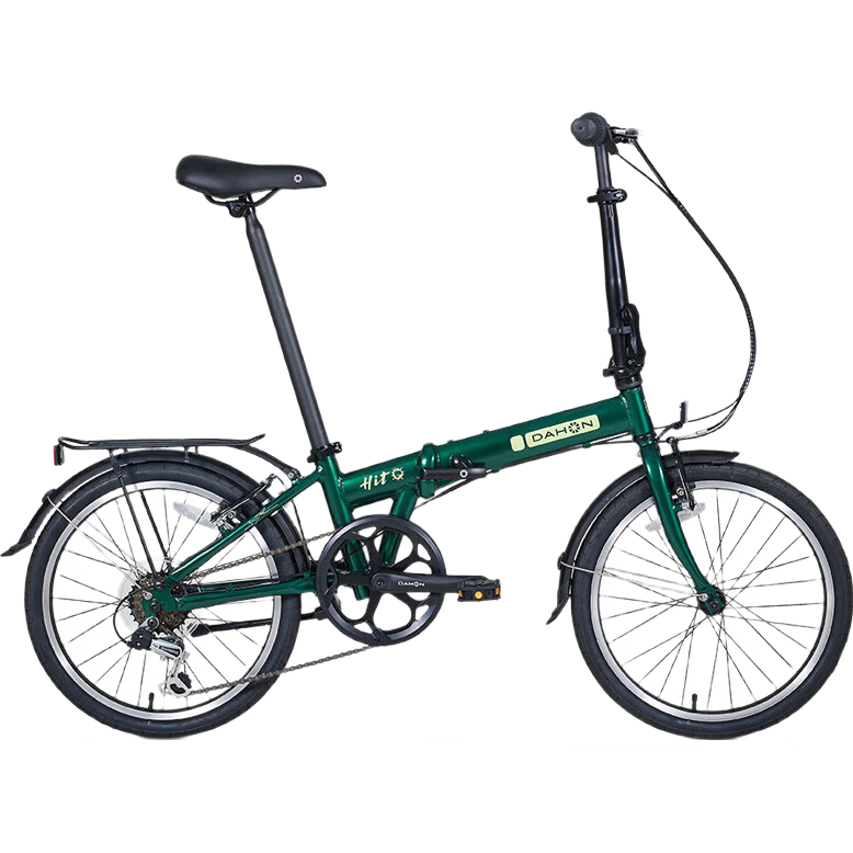 大行（DAHON） 折疊自行車20英寸鋁合金輕便6速通勤單車冠特 KBA061綠色
