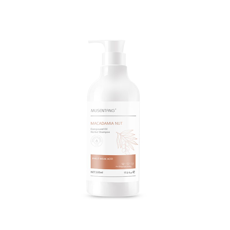 沐森堂宠物沐浴露夏威夷果还原香波500ml持久留香狗狗猫咪通用