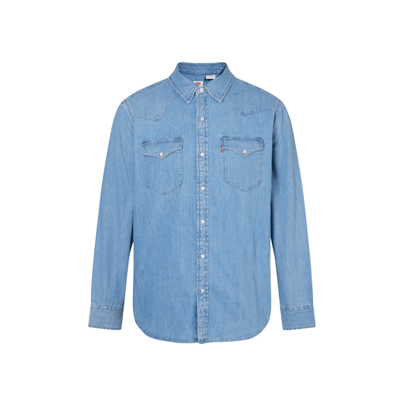 Levi's��ά˹��ʿ��ʽ���Ž�ͷ�������аٴ�ʱ��ţ�г������� ǳ��ɫ L 200.7Ԫ