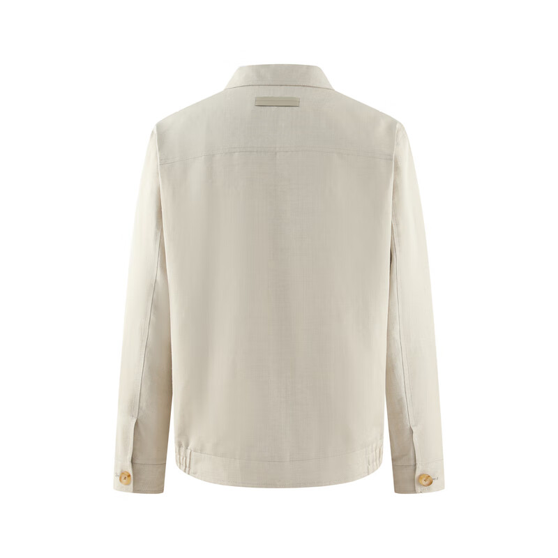 汉麻世家（HANP）【100%汉麻】男士秋季外套休闲翻领上衣夹克