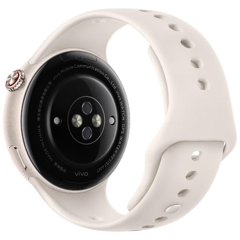 再降价、vivo WATCH 5 蓝牙版 月光白 全天候心率血氧监测血压功能 全新蓝河操作系统 iOS跨系统兼容智能手表