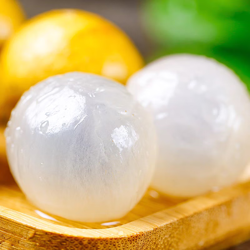 【顺丰快递】泰国新鲜带枝龙眼 (2-4斤)甜蜜多汁-晶莹剔透水果 泰国龙眼4斤