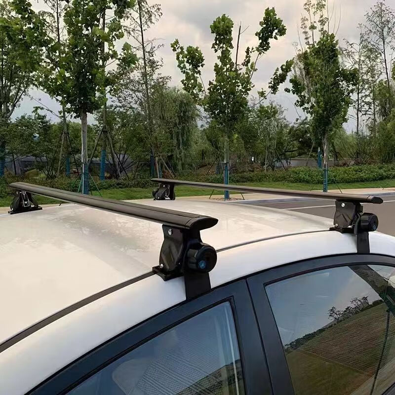 乾行通用虎爪行李架橫桿加厚鋁合金車(chē)頂架轎車(chē)皮卡SUV帳篷行李箱 常規款1點(diǎn)2m黑色一根價(jià)