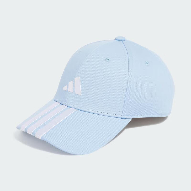 阿迪达斯 （adidas）男士运动配饰简约棒球帽时尚休闲户外防晒帽 LIGHT BLUE OSFM
