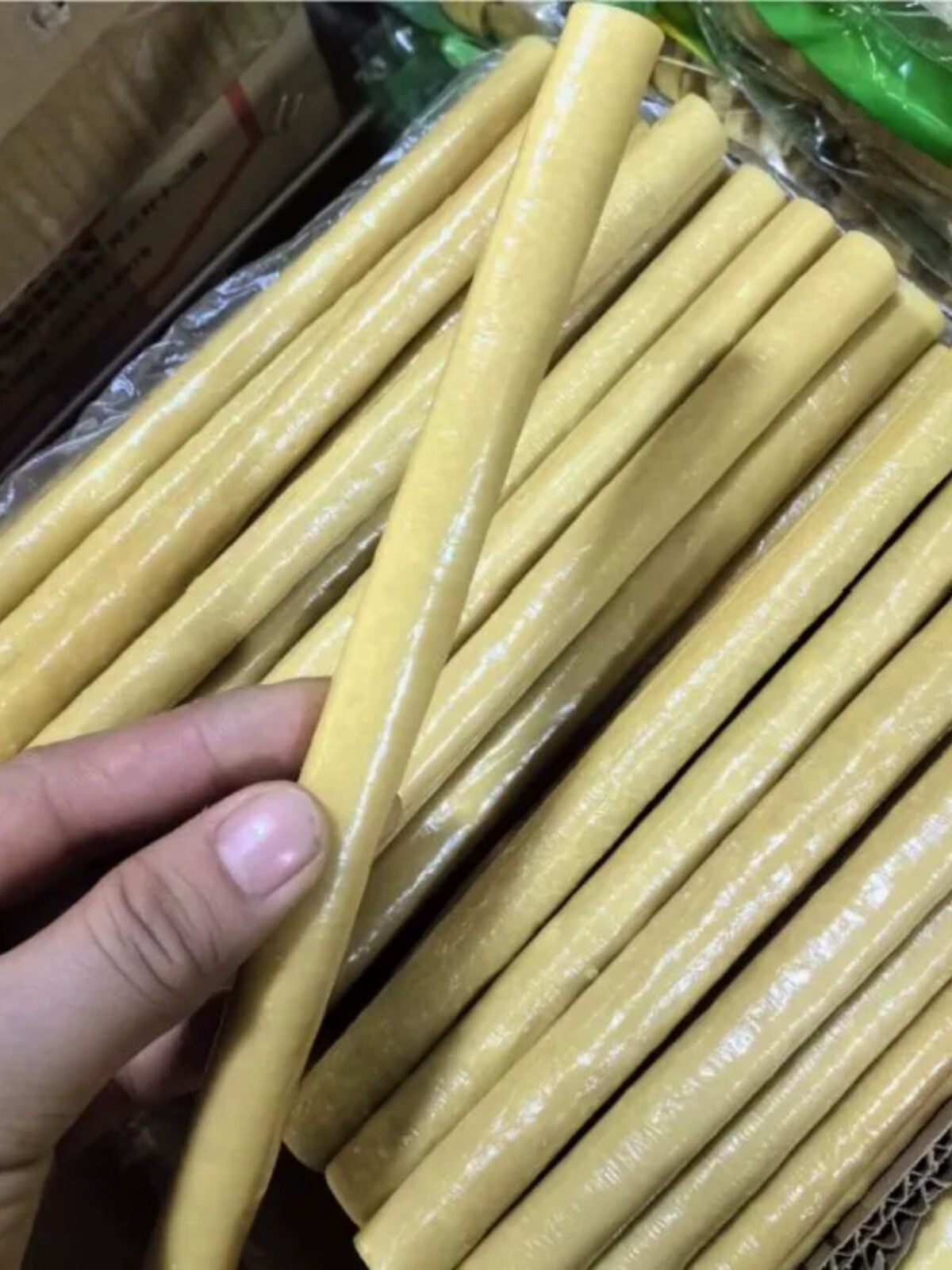 重慶梁平豆棒豆筋棍豆筍豆桿商用干貨涼拌鹵菜火鍋串串多地 豆棒凈重2斤紙箱裝