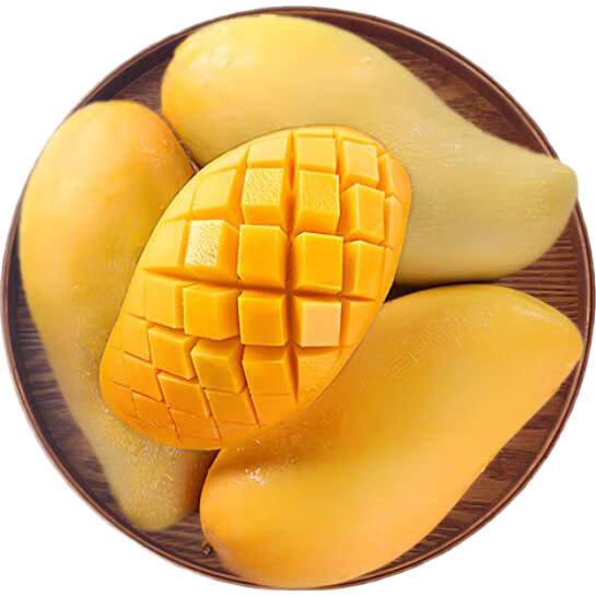 京鲜生 金煌芒果 2斤装 单果约400g 生鲜水果