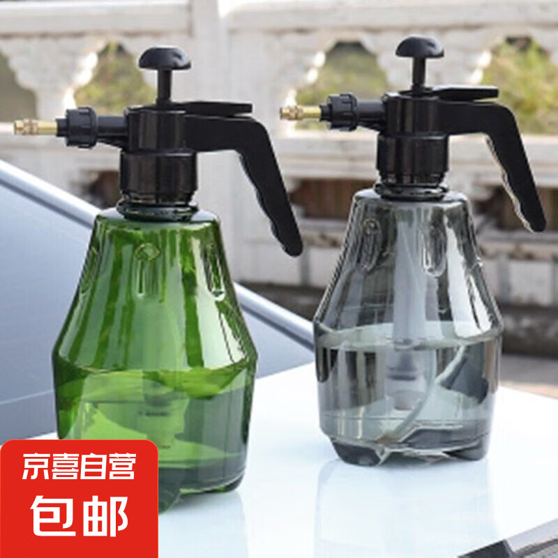 ������ý�����ˮ��԰�ս�ˮ����ѹʽ�������ƾ�������ƿ��ˮ�� ǳ��ɫ-1.5L