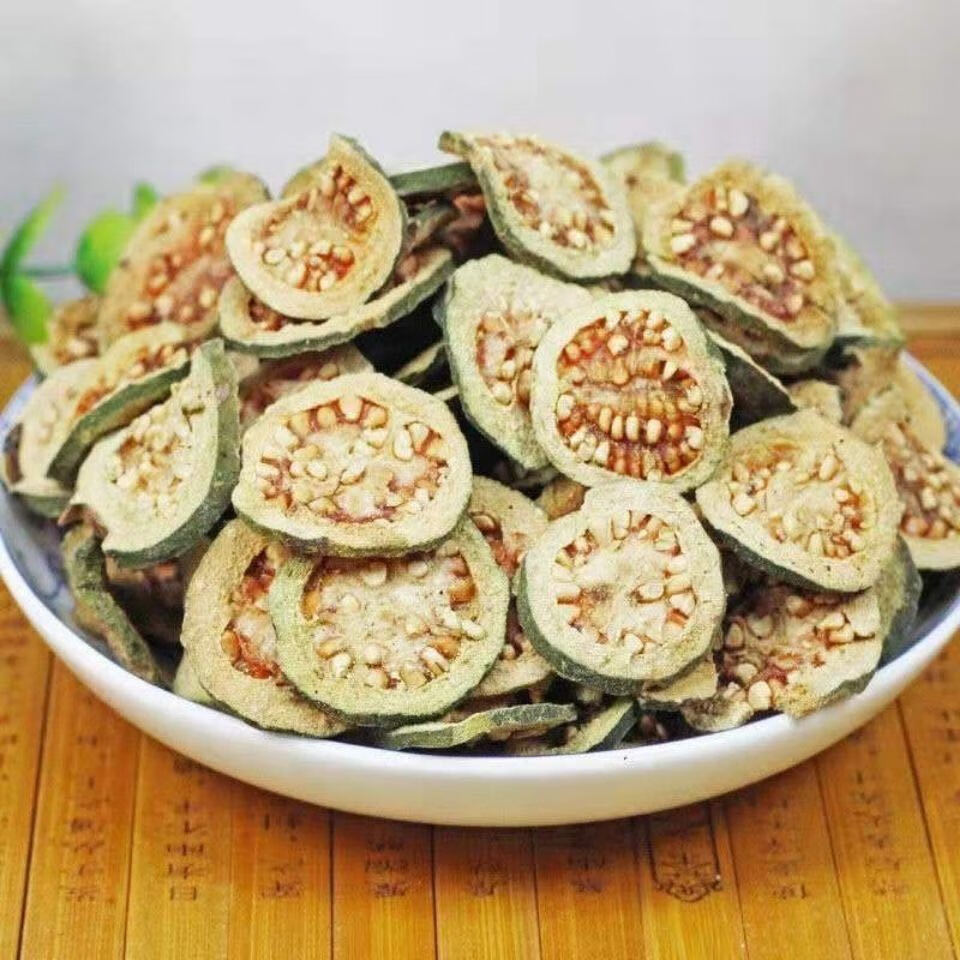 番石榴野生红心番石榴茶番石榴干片番石榴果芭乐干番石榴片干片 手选好货番石榴500克 片片精选健康永远