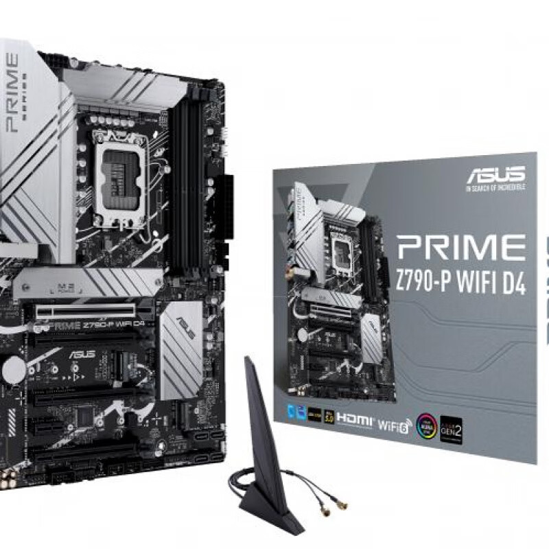 华硕 ASUS盒装华硕PRIME Z790-P WIFI D4 1700针支持12 13 14代CPU豪华大板