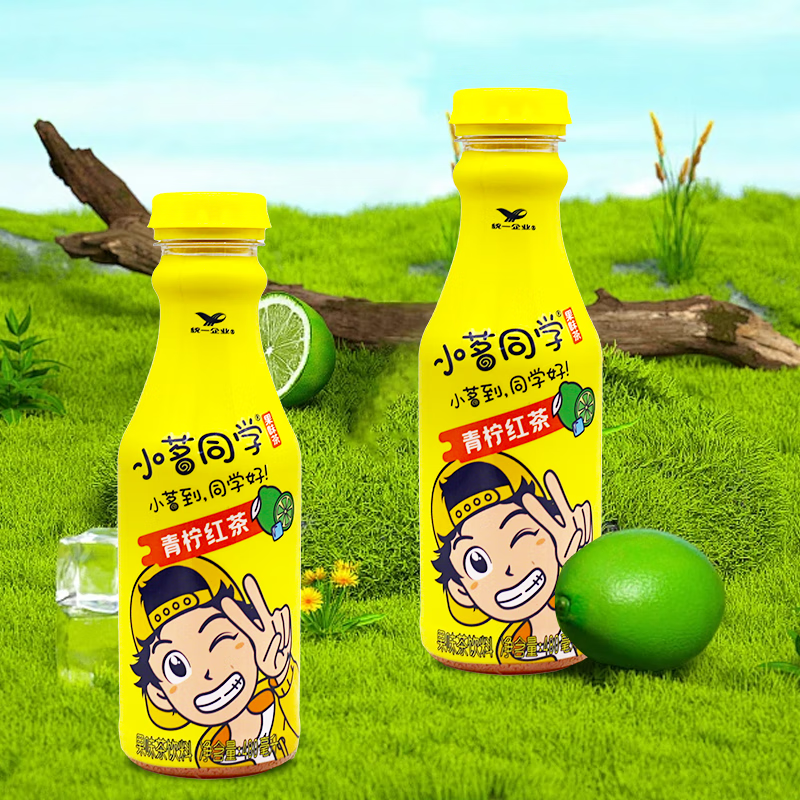 统一小茗同学青柠红茶480ml*15瓶整箱果味茶饮料江浙沪皖 青柠红茶480ml*15瓶