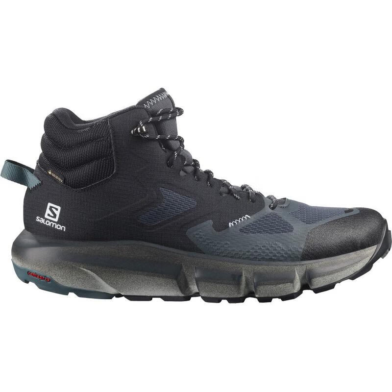 萨洛蒙（Salomon）男士防水透气登山鞋轻便耐磨舒适户外徒步鞋 Ebony / black / stormy we 43