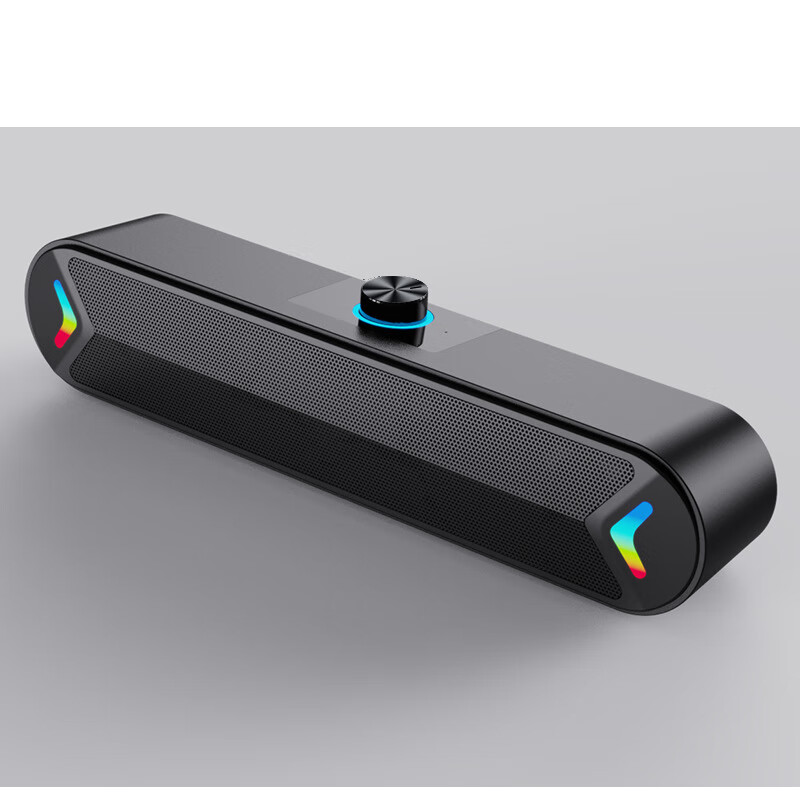 蓝悦柏林之声USB有线电脑电竞音响氛围灯HIFI音质重低音2.0影院低音炮 A39PRO