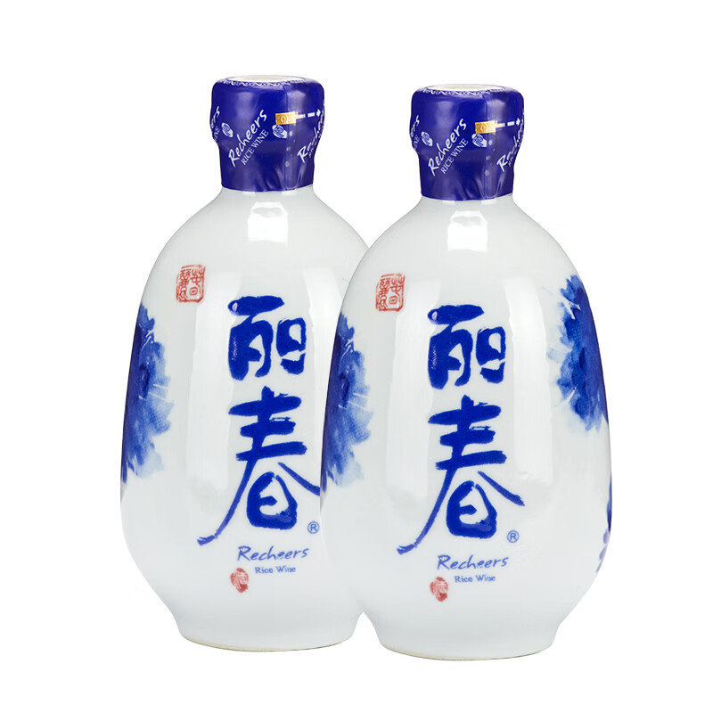 塔牌 干型丽春酒 2箱礼盒装 绍兴黄酒 立春花雕酒 中秋礼品礼盒送礼 375mL 12瓶 组合装